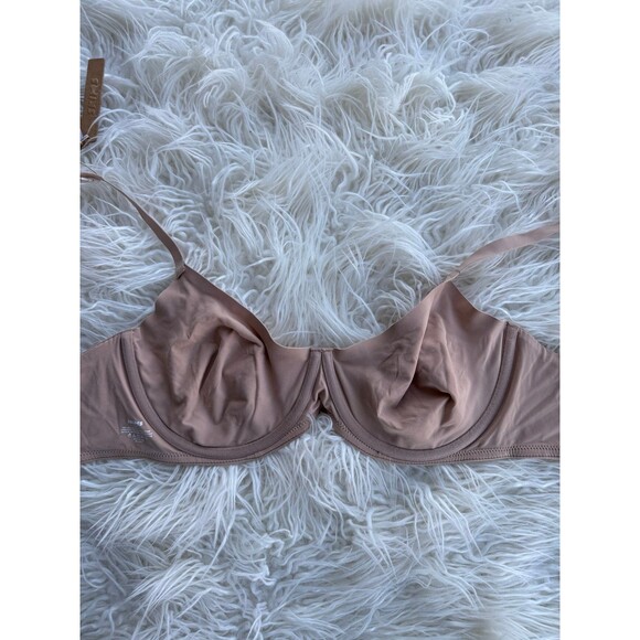 Skims Fits Everybody Unlined Demi Bra Clay Size 38DD - Picture 7 of 8